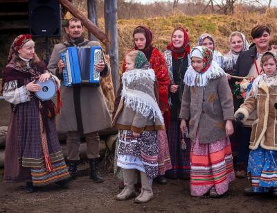 Масленица в поселении викингов 